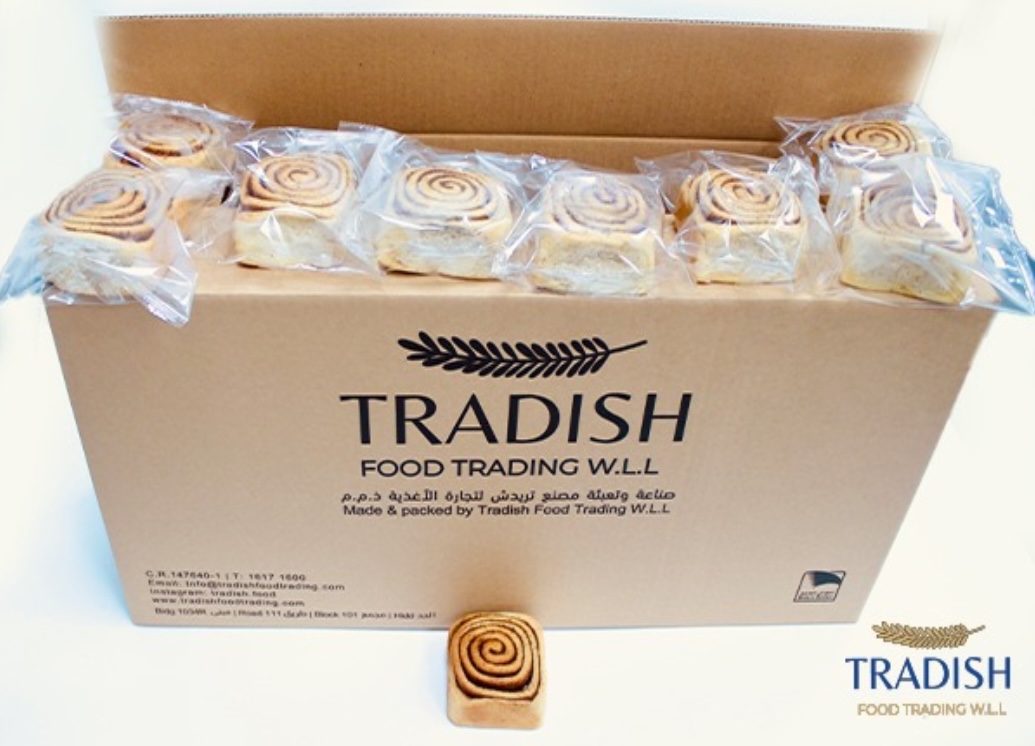 Cinnamon Rolls  110g x 50 pcs