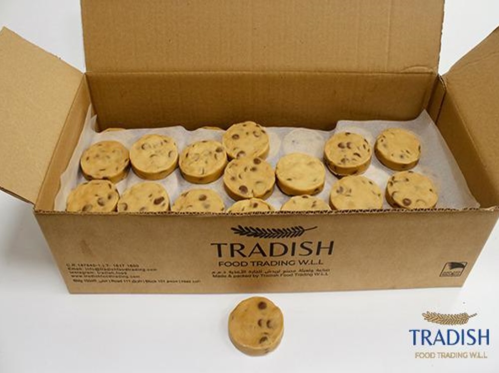 Premium Chocolate Chip Cookies (Dough) 80g x 100pcs